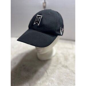 Tiger Woods Collection Black Nike Flexfit Golf Cap size XL